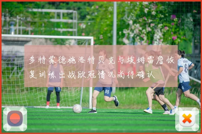 多特蒙德施洛特贝克与埃姆雷詹恢复训练出战欧冠情况尚待确认